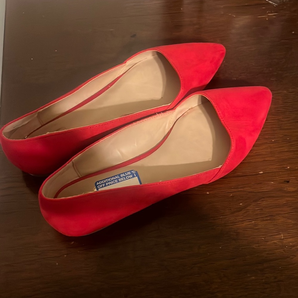 MIX NO. 6 Red Suede shoes Size 8.5